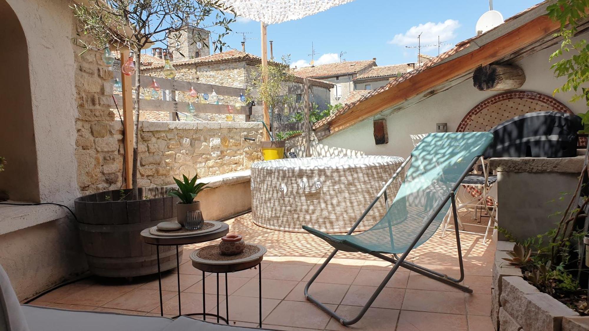 Maison Avec Jacuzzi Et Terrasse Sur Les Toits Brignon Экстерьер фото